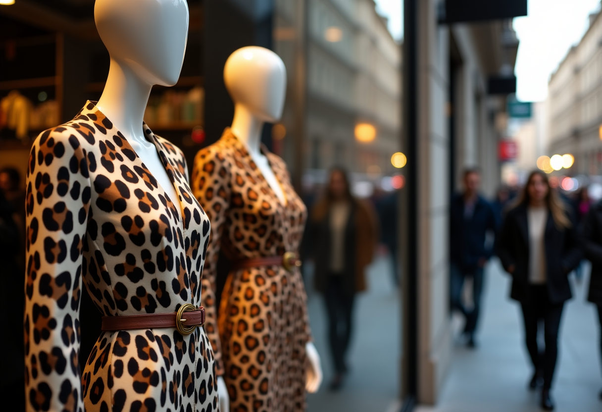 Immagine di moda leopardata per autunno-inverno 2024/2025