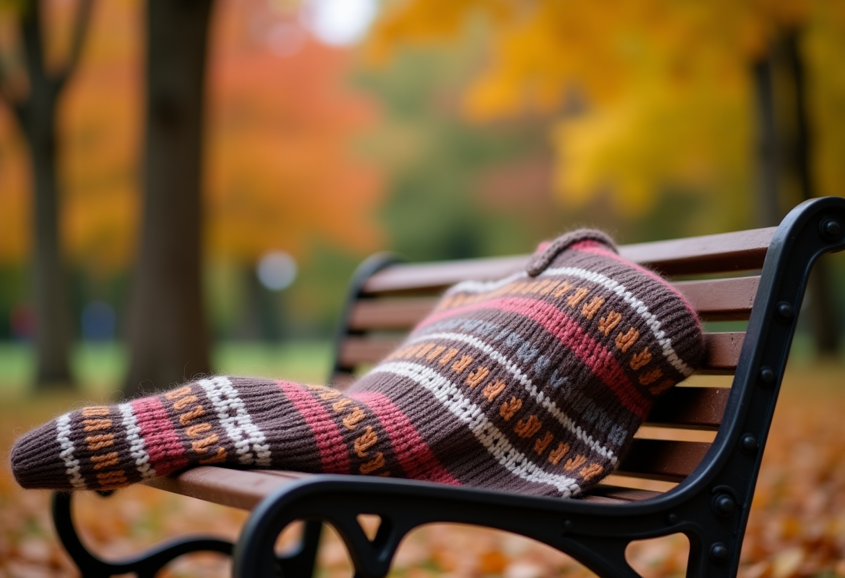 Maglione Fair Isle con motivi tradizionali e colori vivaci