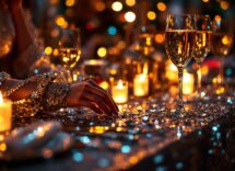 Abito con paillettes per festeggiare Capodanno