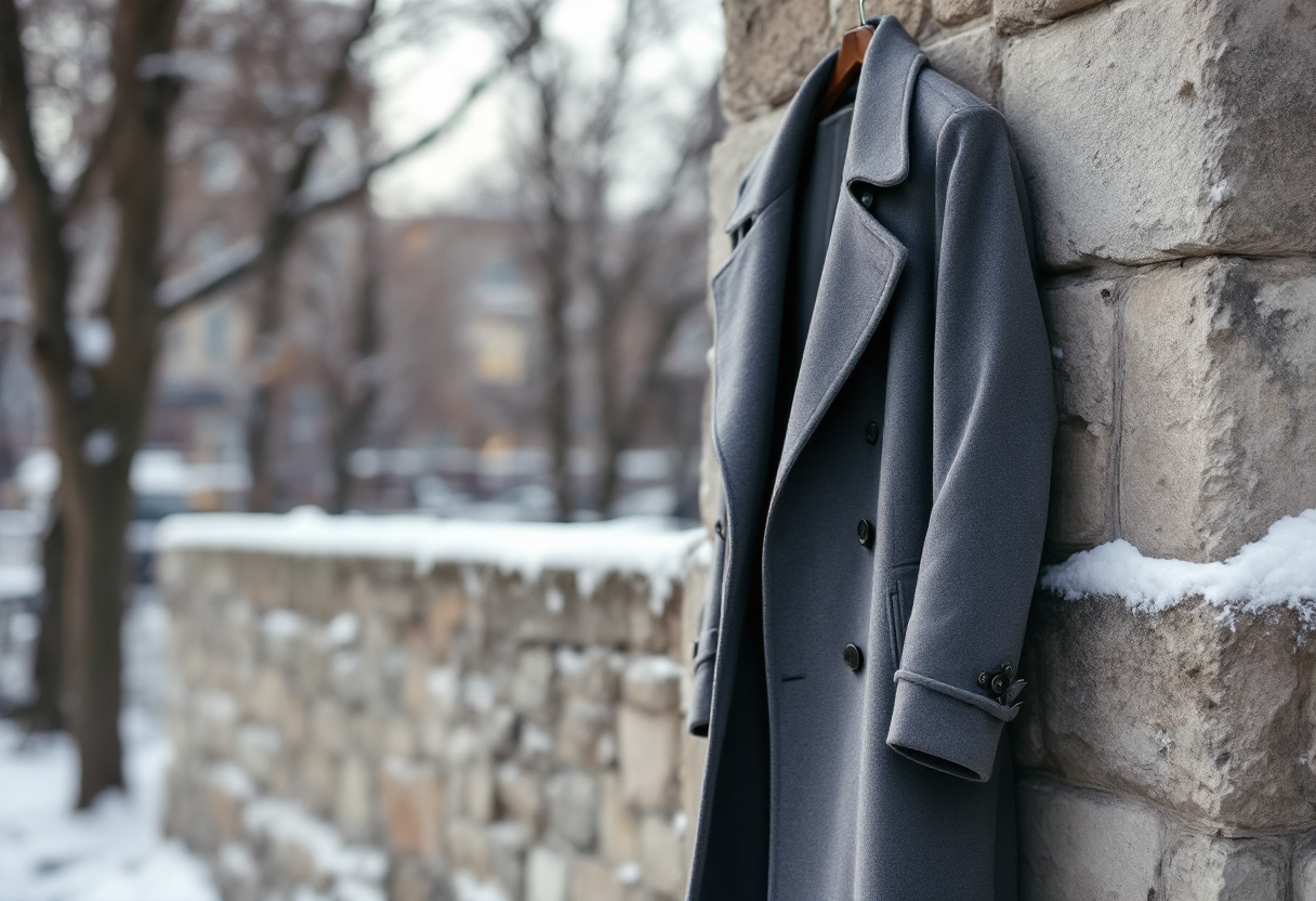 Cappotto lungo elegante invernale per donna