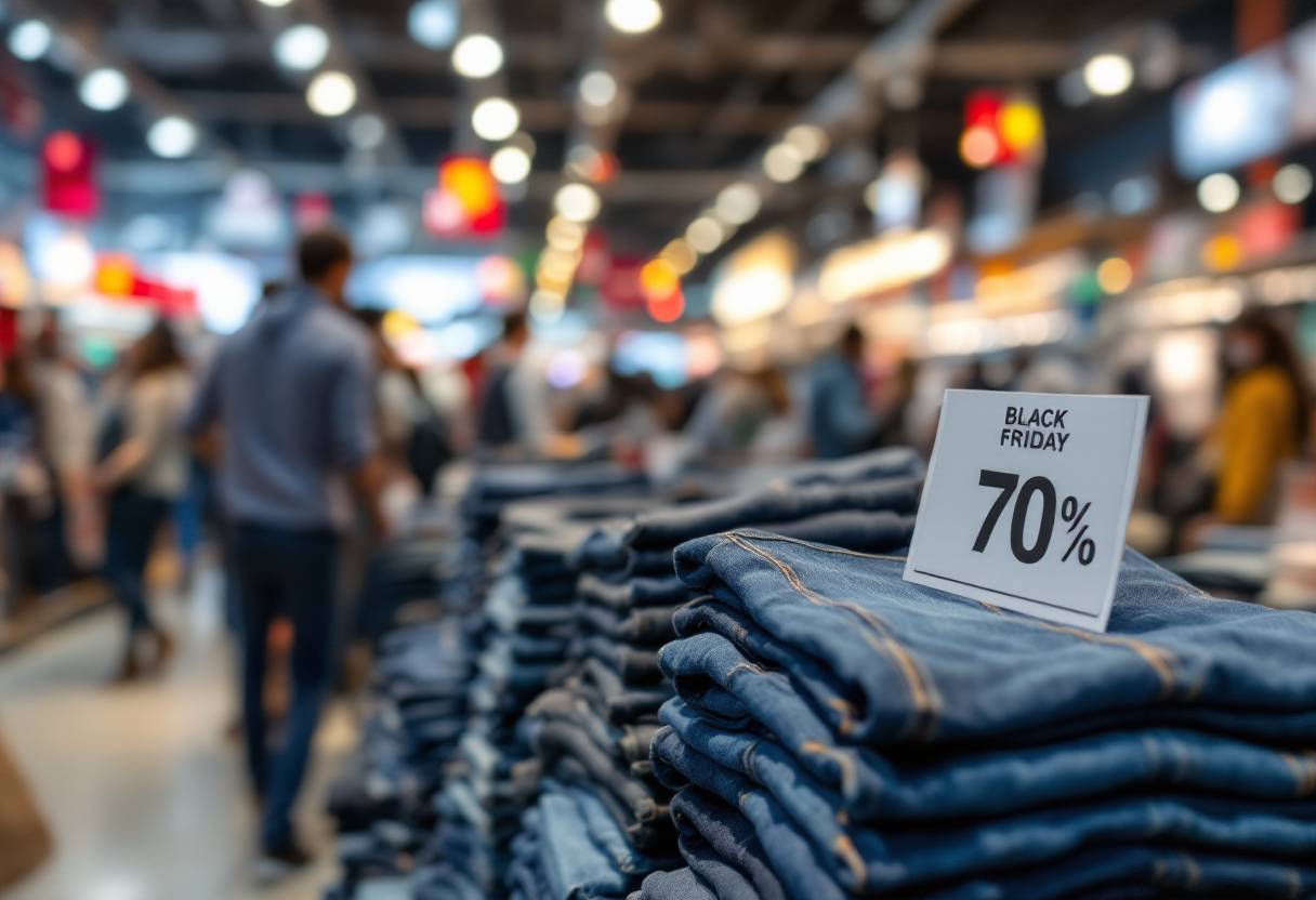 Jeans in promozione per il Black Friday 2024